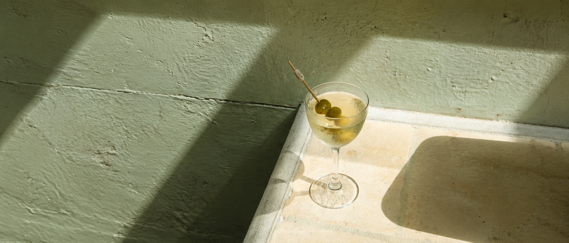 Everyday glassware arranged for the table