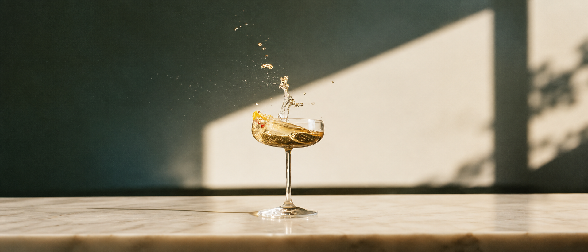 Glassware and table setting story