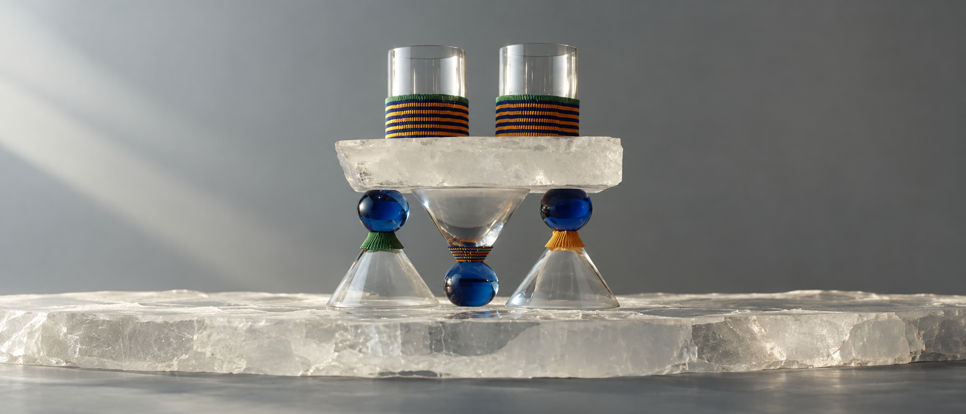 Caxqiro glassware for everyday tables