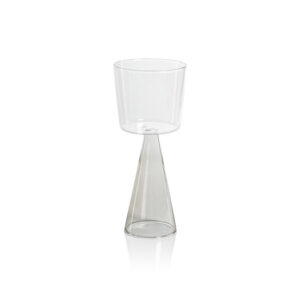 Smoke Conical Base Glassware Collection
