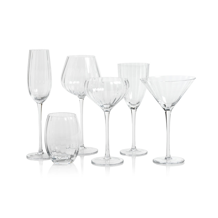 Clear Optic Glassware Collection - Image 3