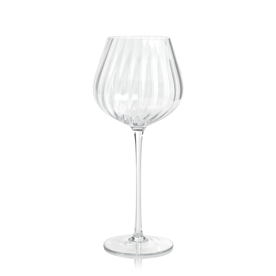 Clear Optic Glassware Collection